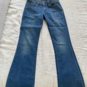 Vintage Look Levi Bell Bottom Jeans.